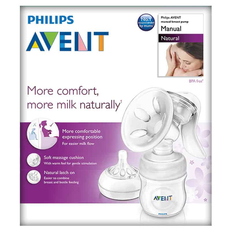 Philips Avent manual breast pump