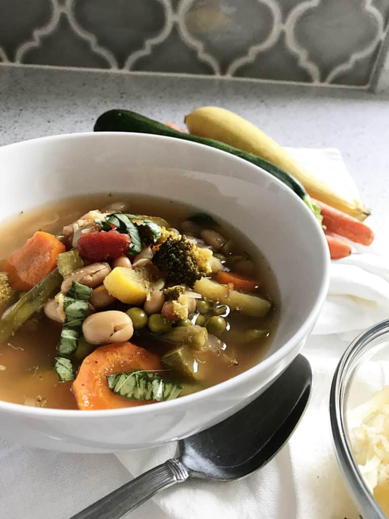 Delicious Slow Simmered Vegetable Soup