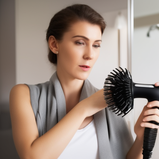 a-woman-using-a-blow-dryer-13851367.png