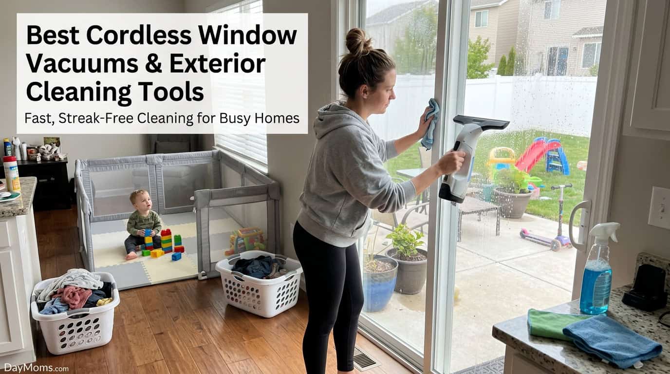 Best Cordless Window Vacuums for Family Homes (2026) – Sparkling Windows Without the Elbow Grease