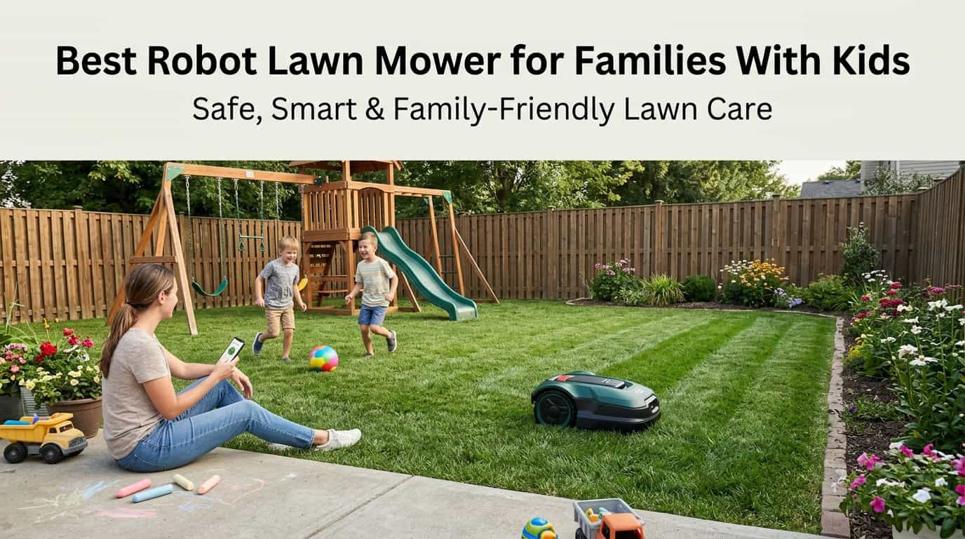 Best Robot Lawn Mower for Families With Kids Best Robot Lawn Mower for Families With Kids